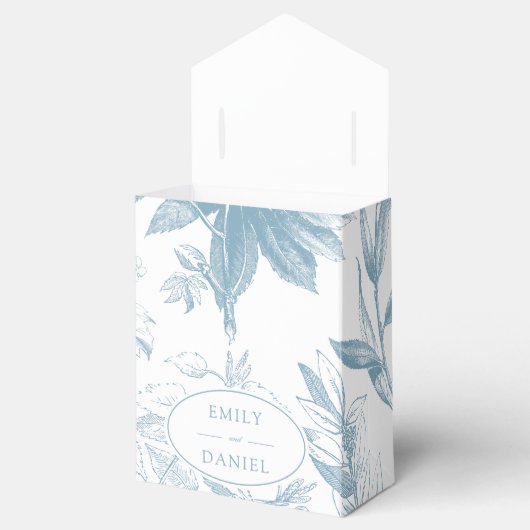 Elegant Botanical Wedding Vrijgezellenfeest Favor Bedankdoosjes (Geopend)