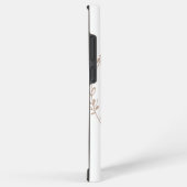 Elegant Botanical Wreath with Zen Quote Samsung Galaxy Hoesje (Rechterkant)