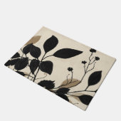 Elegant Botanisch Blad Vloerkleed Deurmat (Schuin)