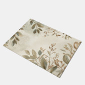 Elegant Botanisch Blad Vloerkleed Deurmat (Schuin)