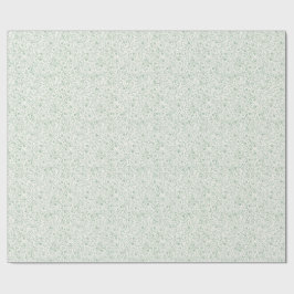 Elegant botanisch bloempatroon – Minimaal natuur Cadeaupapier