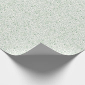 Elegant botanisch bloempatroon – Minimaal natuur Cadeaupapier (Hoek)