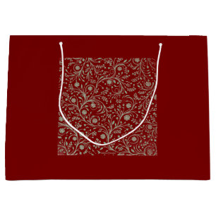 Elegant botanisch bloempatroon – Minimaal natuur Groot Cadeauzakje
