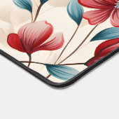 Elegant botanisch bloemtakpatroon bureaumat (Hoek)