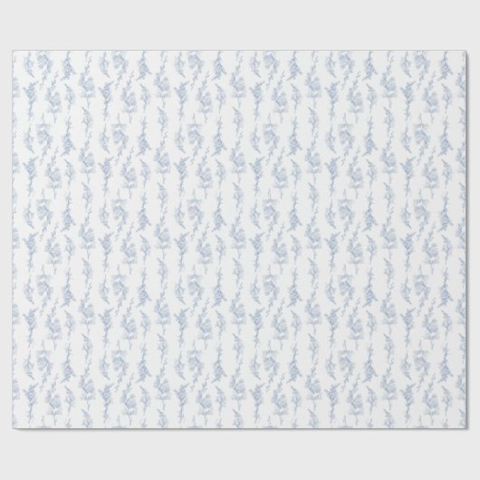 Elegant botanisch cadeaupapier (Vlak)