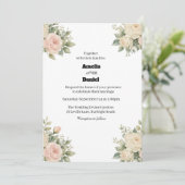 Elegant botanisch eucalyptusontwerp kaart (Staand voorkant)