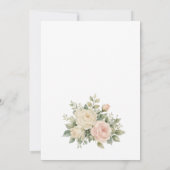 Elegant botanisch eucalyptusontwerp kaart (Achterkant)