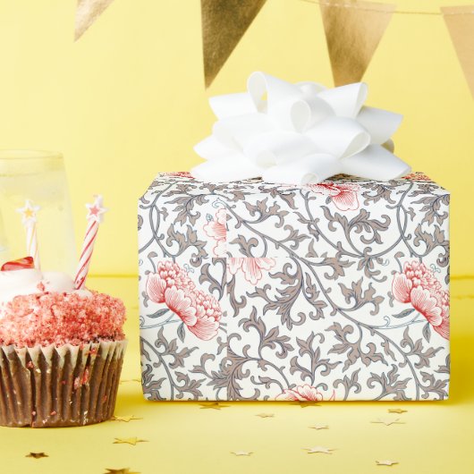 Elegant  Botanisch in neutraal kleuren Cadeaupapier (Verjaardagsfeest)