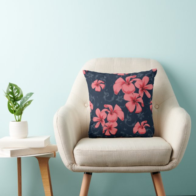 Elegant botanisch kussen voor slaapkamer (Stoel)