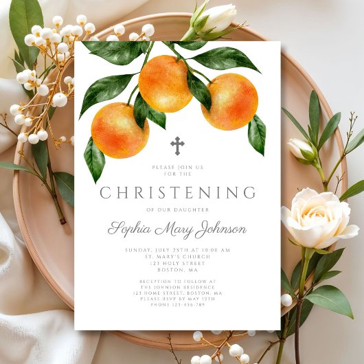 Elegant Botanisch Meisje Doden Kaart