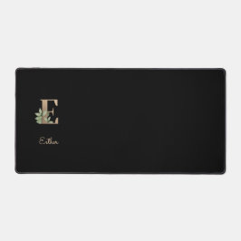 Elegant Botanisch Monogram Letter E Bureaumat