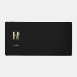 Elegant Botanisch Monogram Letter H Bureaumat