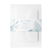 Elegant botanisch onderzoek uitnodigingen wikkel (Voorkant Voorbeeld)