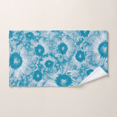 Elegant botanisch patroon bad handdoek (Handdoek)