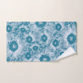 Elegant botanisch patroon bad handdoek (Handdoek)