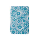 Elegant botanisch patroon badmat (Voorkant Verticaal)