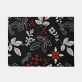 Elegant botanisch patroon deurmat (Voorkant)