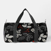 Elegant botanisch patroon plunjezak (Achterkant)