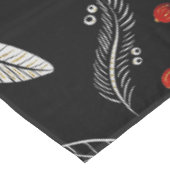 Elegant botanisch patroon tafelkleed (Gekanteld)