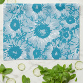 Elegant botanisch patroon theedoek (Gevouwen)