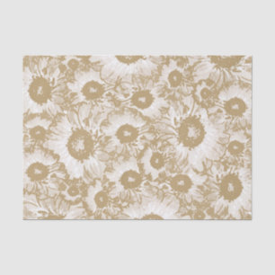 Elegant botanisch patroon tissuepapier