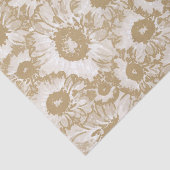 Elegant botanisch patroon tissuepapier (Detail)