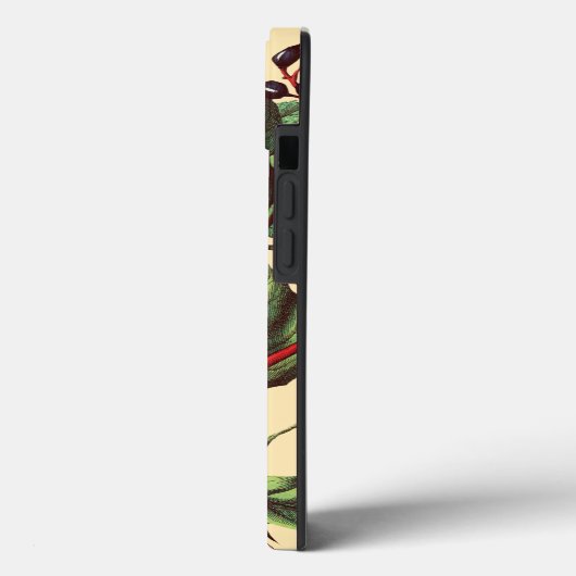 Elegant  Botanisch Roos voor kerstmis Case-Mate iPhone Case (Achterkant / Links)