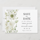 Elegant botanisch save the date (Voorkant)