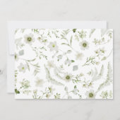 Elegant botanisch save the date (Achterkant)