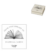 Elegant botanisch uit de bibliotheek van de douane rubberstempel (Gestempeld)