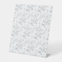 Elegant botanisch welkomstbord voor feesten