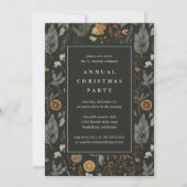 Elegant Botanisch Zakelijk Feest Kaart (Voorkant)