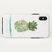 Elegant botanische anische ananas Case-Mate iPhone case (Achterkant (horizontaal))