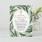 Elegant botanische bevestiging kaart (Staand voorkant)