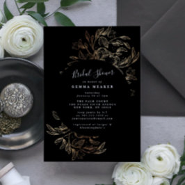 Elegant Botanische Bridal Shower Invitation