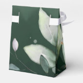 Elegant Botanische Eucalyptus Greenery Favor Box Bedankdoosjes (Achterkant)