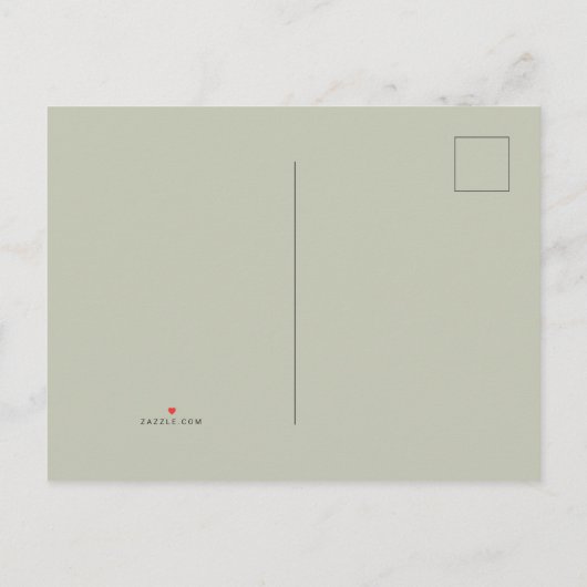 Elegant Botanische Eucalyptus New Home We hebben o Aankondigingskaart (Achterkant)