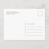 Elegant Botanische Eucalyptus Zonnebloem Baby show Uitnodiging Briefkaart (Achterkant)