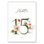 Elegant botanische flora nummer 15, kaart (Voorkant)