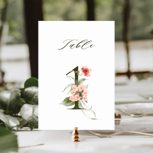 Elegant botanische flora nummer 1, kaart