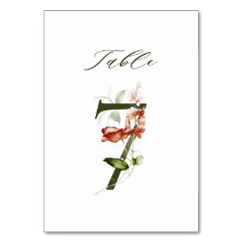 Elegant botanische flora nummer 7, kaart