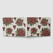 Elegant Botanische Kerstmis Gastenboek (Volledig)