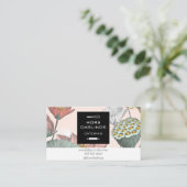 elegant botanische lotus catering, bakkerij, pvt c visitekaartje (Staand voorkant)