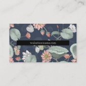 elegant botanische lotus catering, bakkerij, pvt c visitekaartje (Achterkant)