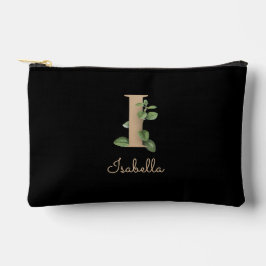 Elegant Botanische Monogram Gold Letter I Etui