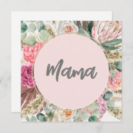 Elegant botanische mooie flora voor mama