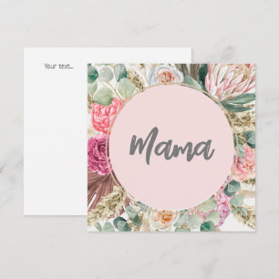 Elegant botanische mooie flora voor mama