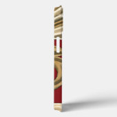 Elegant botanische motif met tangebloed Case-Mate iPhone case (Achterkant / Rechts)