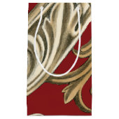 Elegant botanische motif met tangebloed klein cadeauzakje (Voorkant)