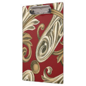 Elegant botanische motif met tangebloed klembord (Links)